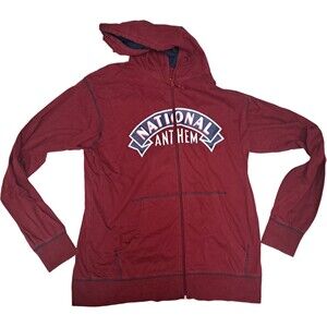 National Anthem Women’s Logo Zippered Hoodie Large